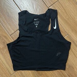 Nike Black Performance Crop Top